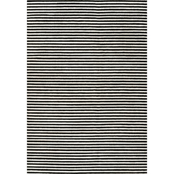 Aarhus Minimalist Scandi Striped Area Rug